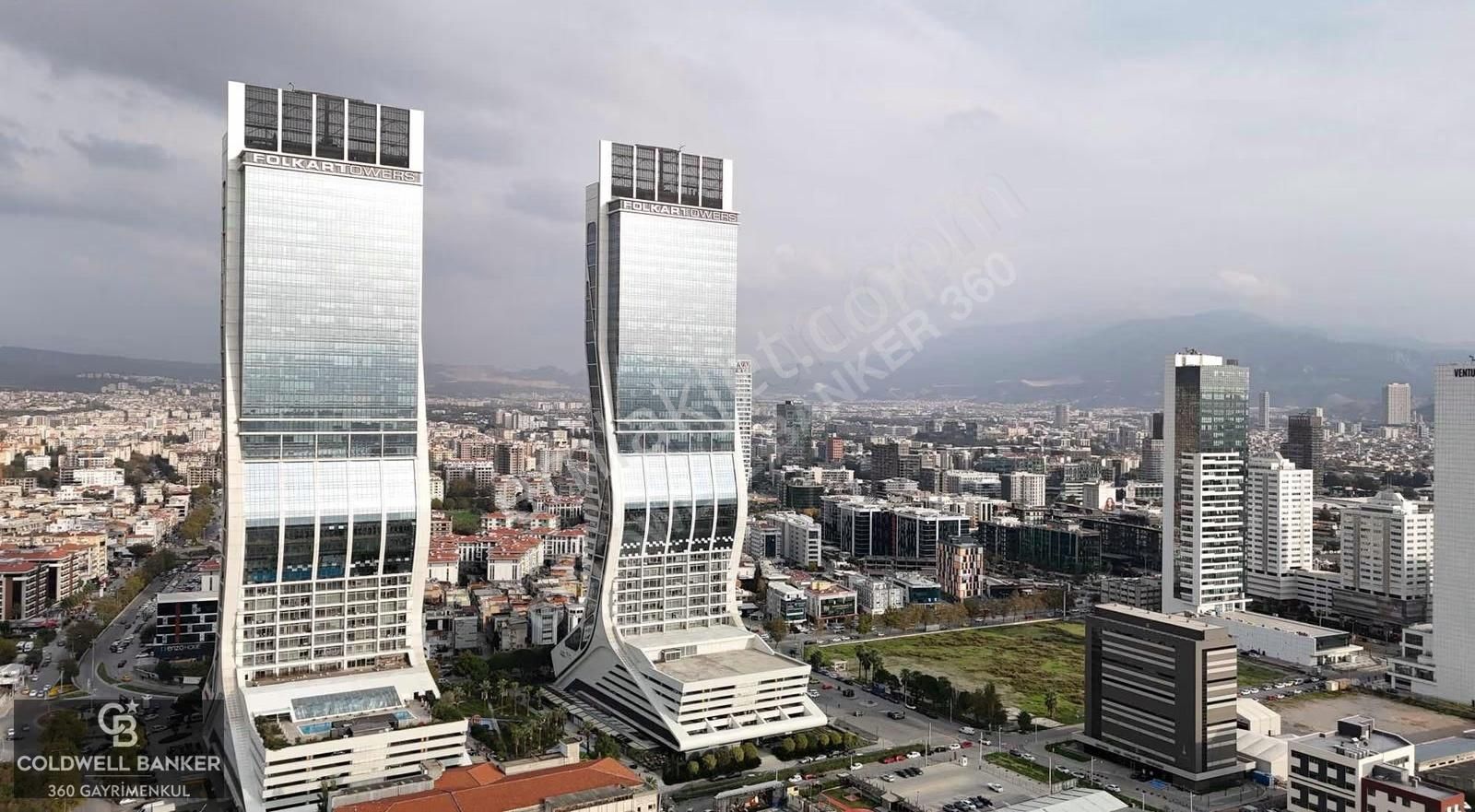 Folkart Towers A Kule 26.kat Deniz Cephe Lüks Dekorasyonlu Ofis - Görsel 8