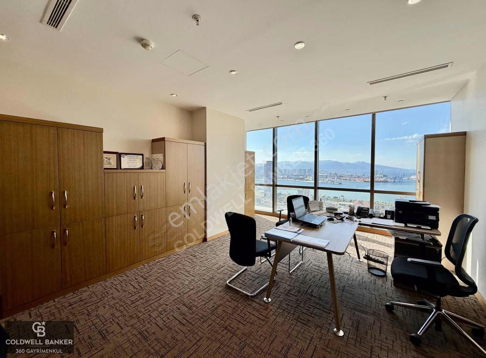 Folkart Towers A Kule 26.kat Deniz Cephe Lüks Dekorasyonlu Ofis - Görsel 26