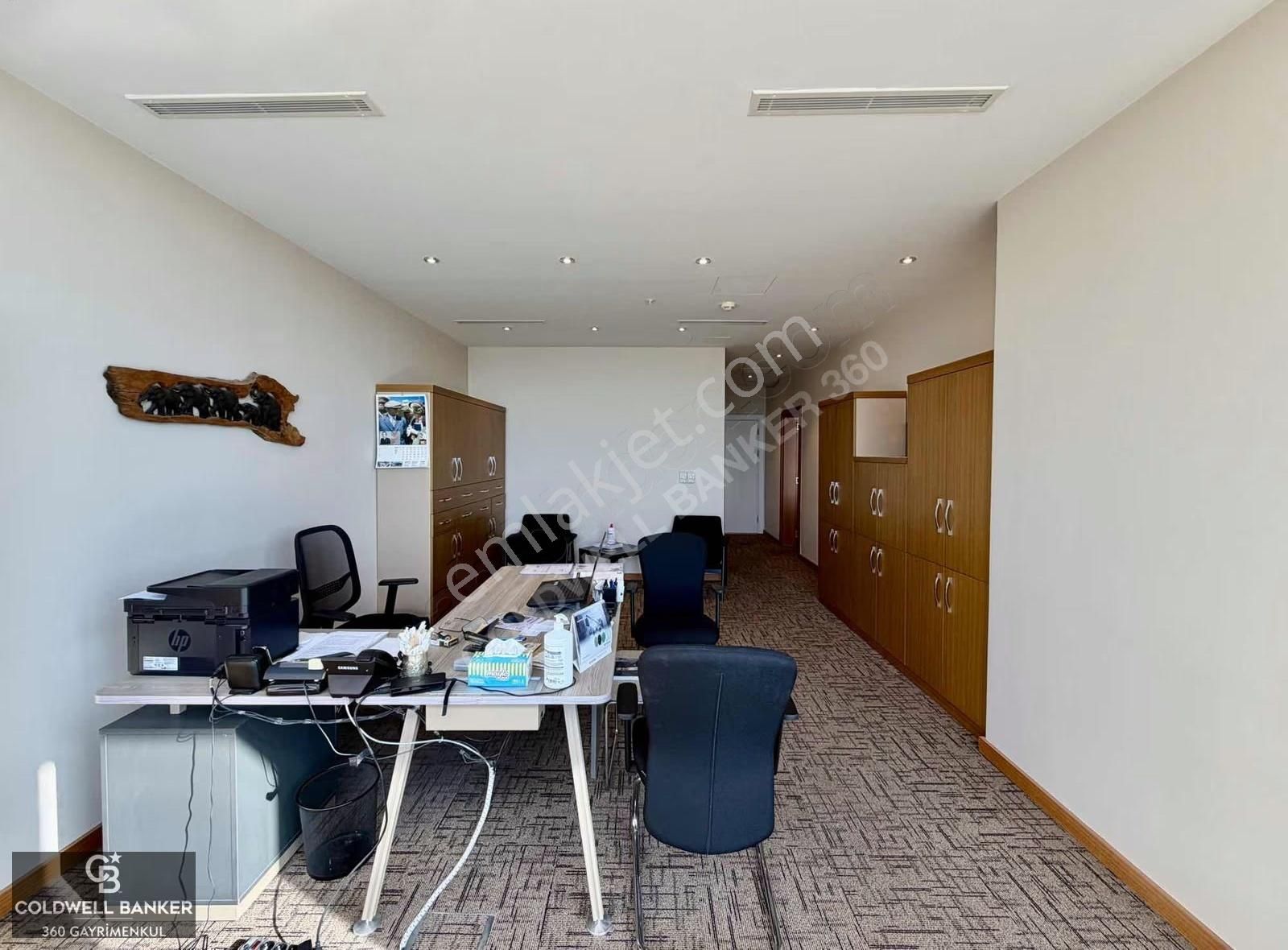Folkart Towers A Kule 26.kat Deniz Cephe Lüks Dekorasyonlu Ofis - Görsel 15