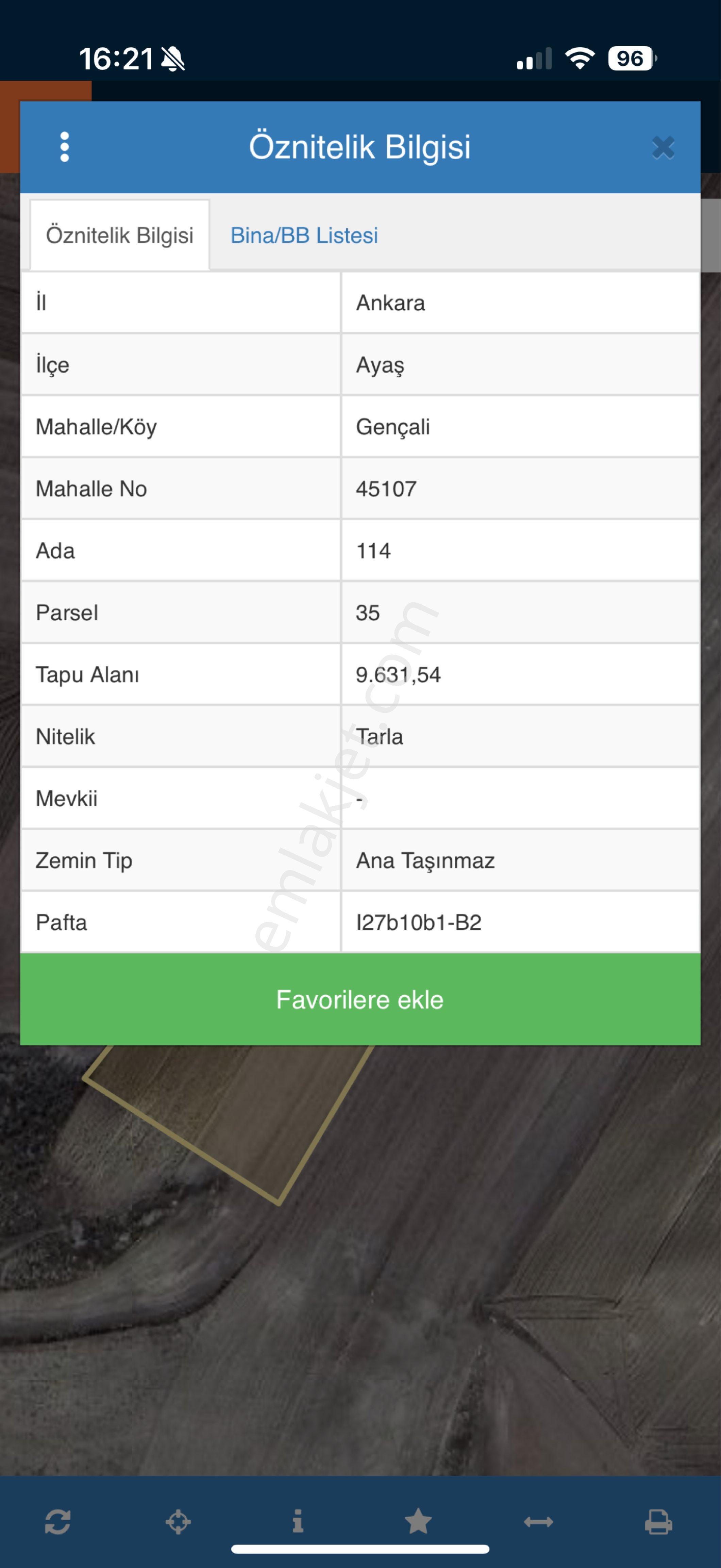 Ayaş Gencali | 62.423 M² | Tek Tapu | 7 Parsel | Kelepir Yatırımlık Arazi - Görsel 13