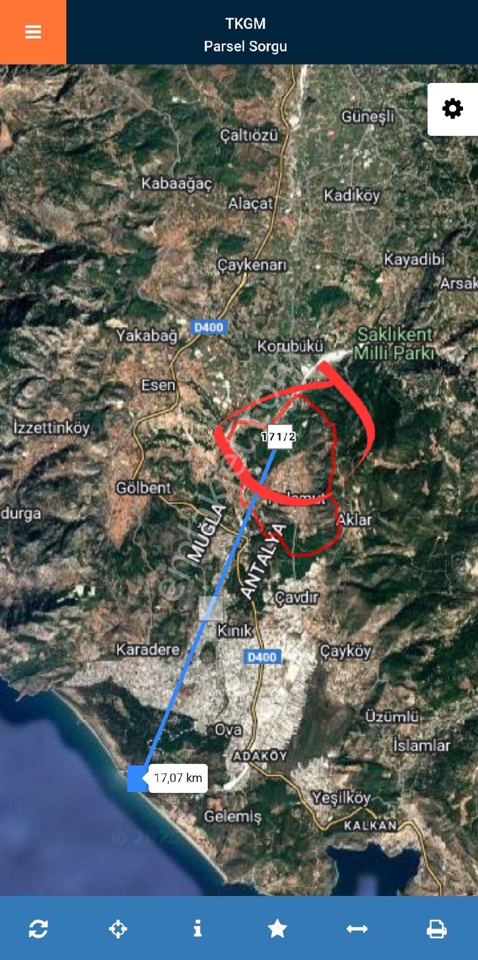 Antalya Kaş Sahil Palamut’ta Asfalt Cepheli 3.200 M² | Tek Tapu | Bağ & Bahçeye Uygun - Görsel 14