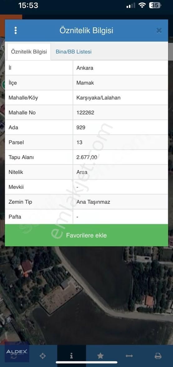 Karşıyaka Mah 2.667m2 Tek Tapu 2 Kat İmarlı Satılık Fırsat Arsa - Görsel 3
