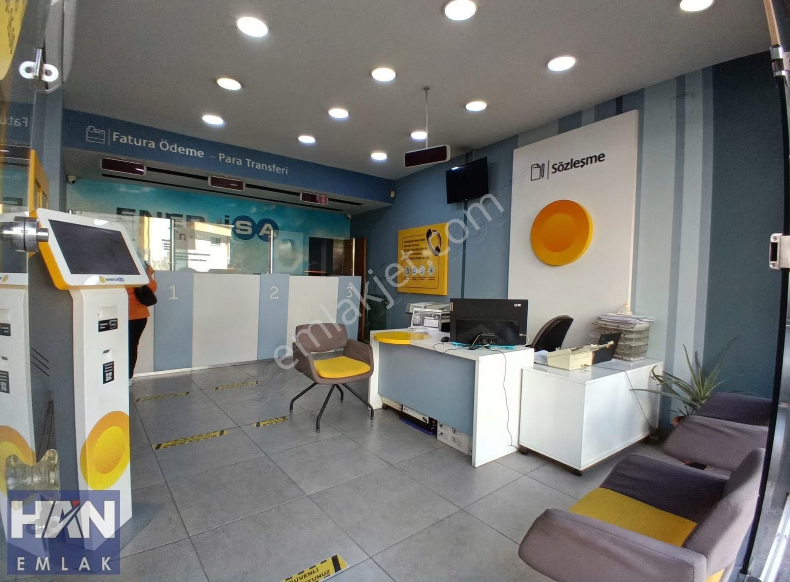 Han Emlaktan Kurumsal Firma Kiracılı Faal Durumda Satılık İşyeri