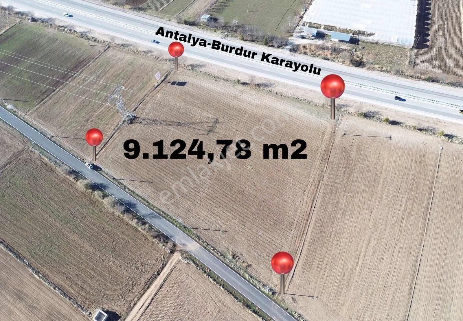 Yunus Erkan*dan Antalya-burdur Kara Yolu Üzerinde Satılık Tarla - Görsel 3