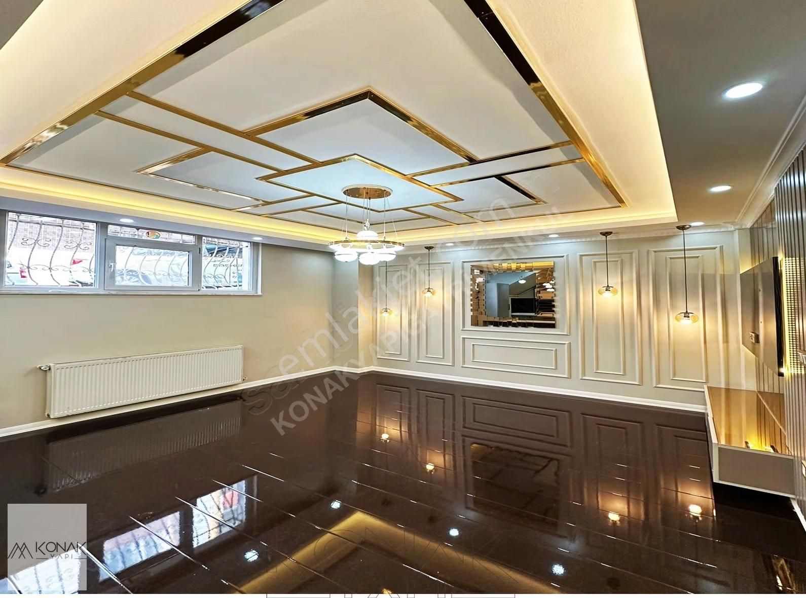 Konak Yapı'dan Lux Dekorlu Meydana Yakın 2+1 Satılık Bahçe Katı!