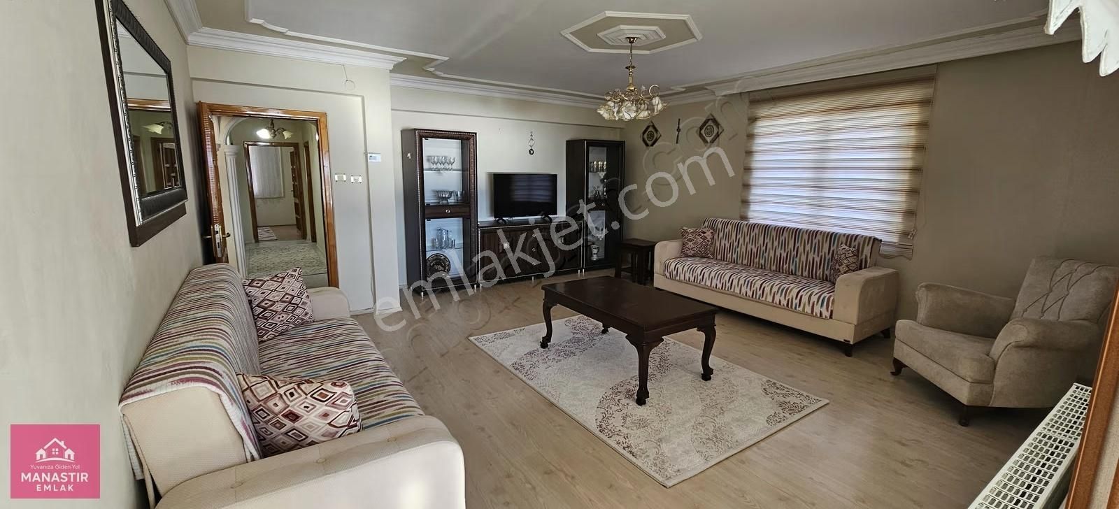 Manastır Emlak'tan Ful Eşyalı 3+1 Kiralık Daire 27.500 Tl - Görsel 3
