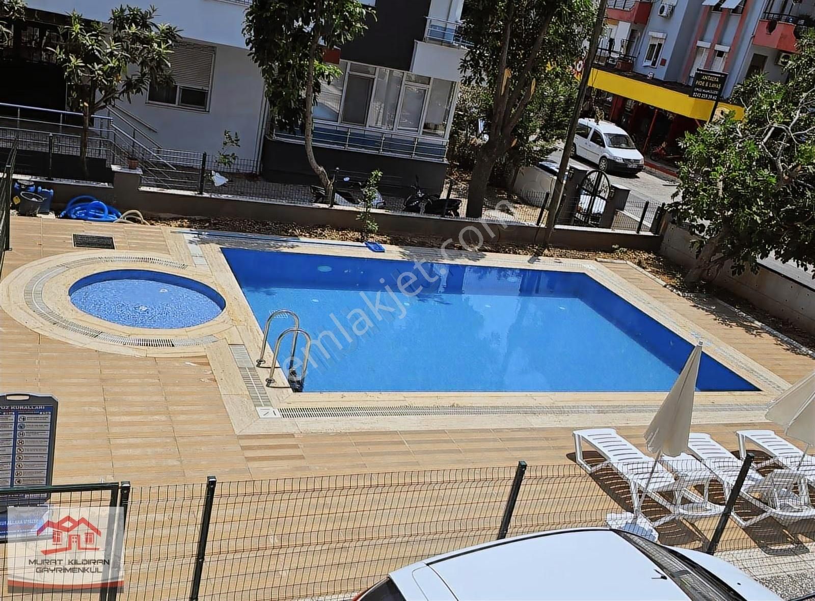 Hurma'da Kiralık 1+1 Havuzlu Klimalu Ve Doğalgazlı - Görsel 9