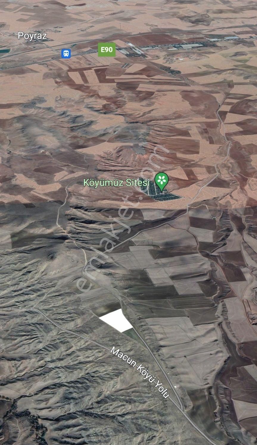 Ankara Polatlı Macun | 19.410 M² Tek Tapu | Asfalt Cephe | Bağ Ve Bahçeye Uygun - Görsel 10
