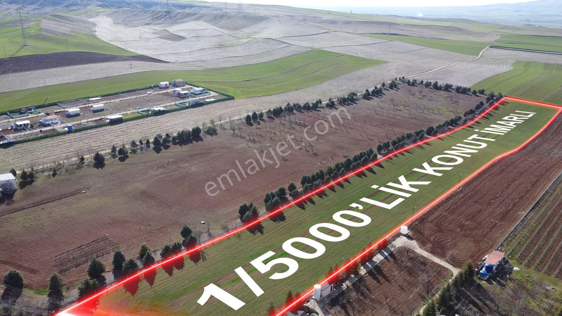 Ankara Polatlı Macun | 16.450 M² Tek Tapu | 1/5000 Konut İmarlı Müstakil Parsel - Görsel 6