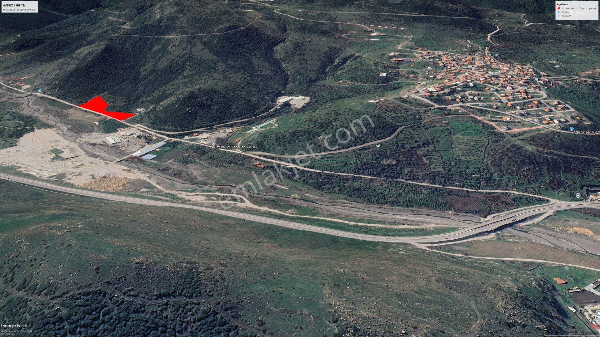 Menemen Kır Mah. Eski Manisa Yoluna 260m Cepheli 12.400m2 Arazi - Görsel 5