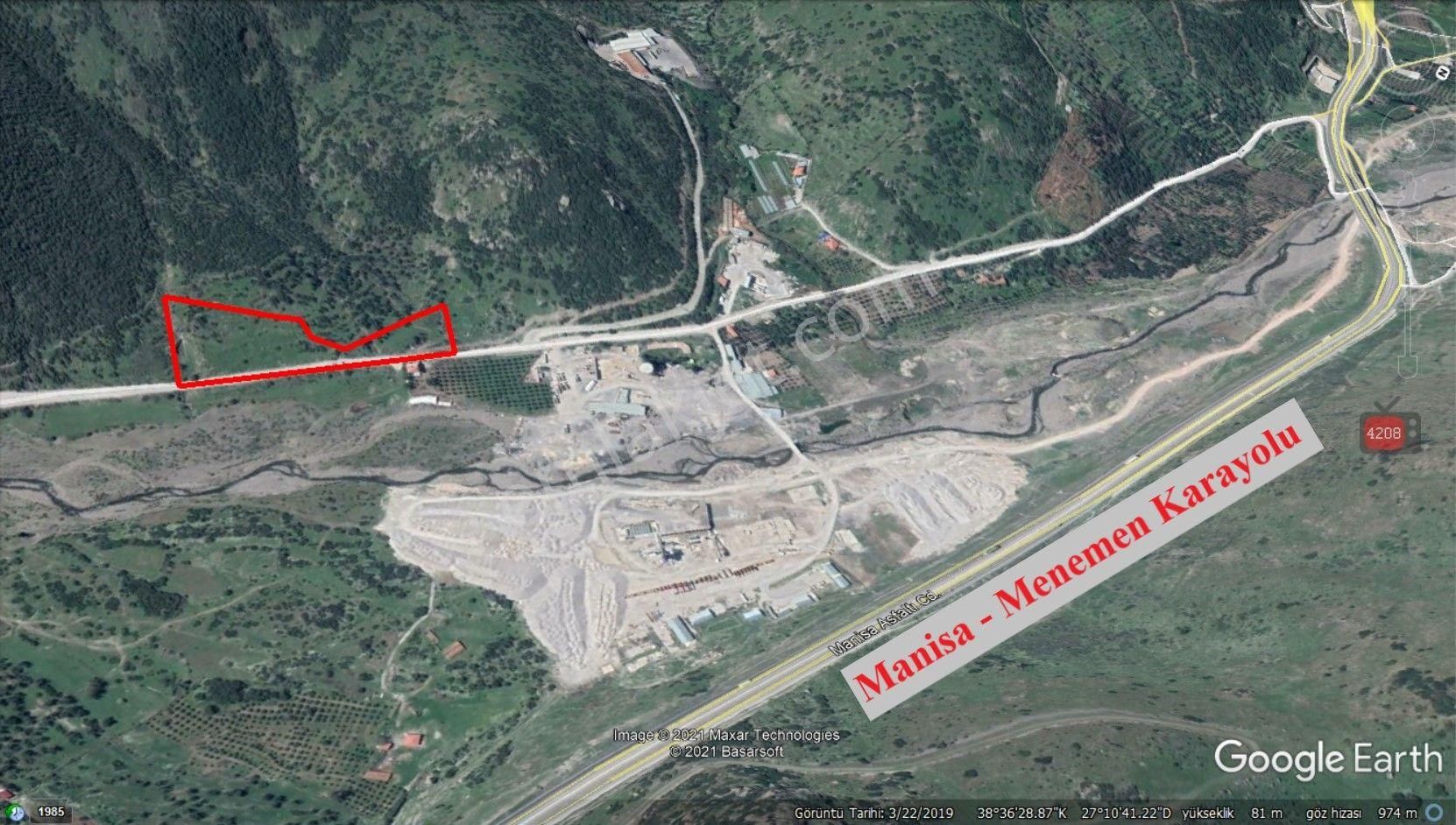 Menemen Kır Mah. Eski Manisa Yoluna 260m Cepheli 12.400m2 Arazi - Görsel 10