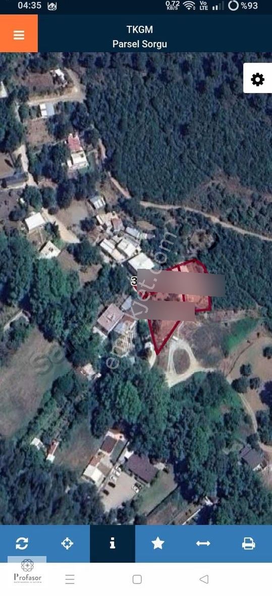 Profasor* Dan Nilüfer Demircide 1410m2 Satılık Ev Ve Arsası