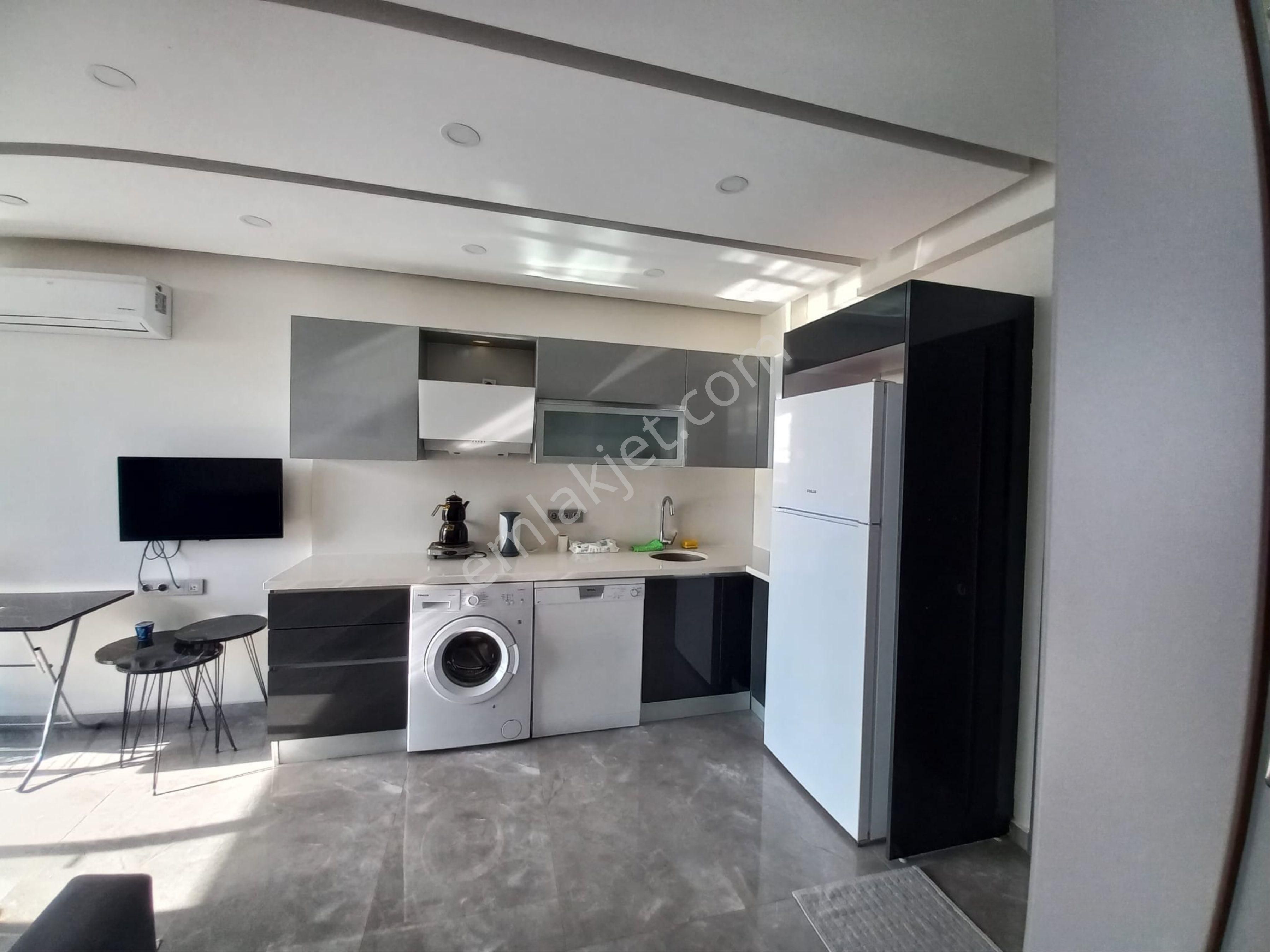 ❗️denize Sıfır 1+1 Daire Arakat Eşyalı Havuzlu ❗️ - Görsel 8