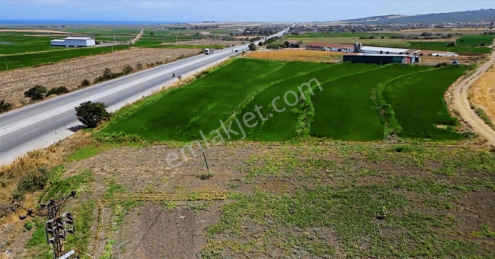 Bursa Çanakkale Yoluna Sıfır 10.614 M2 Tarla