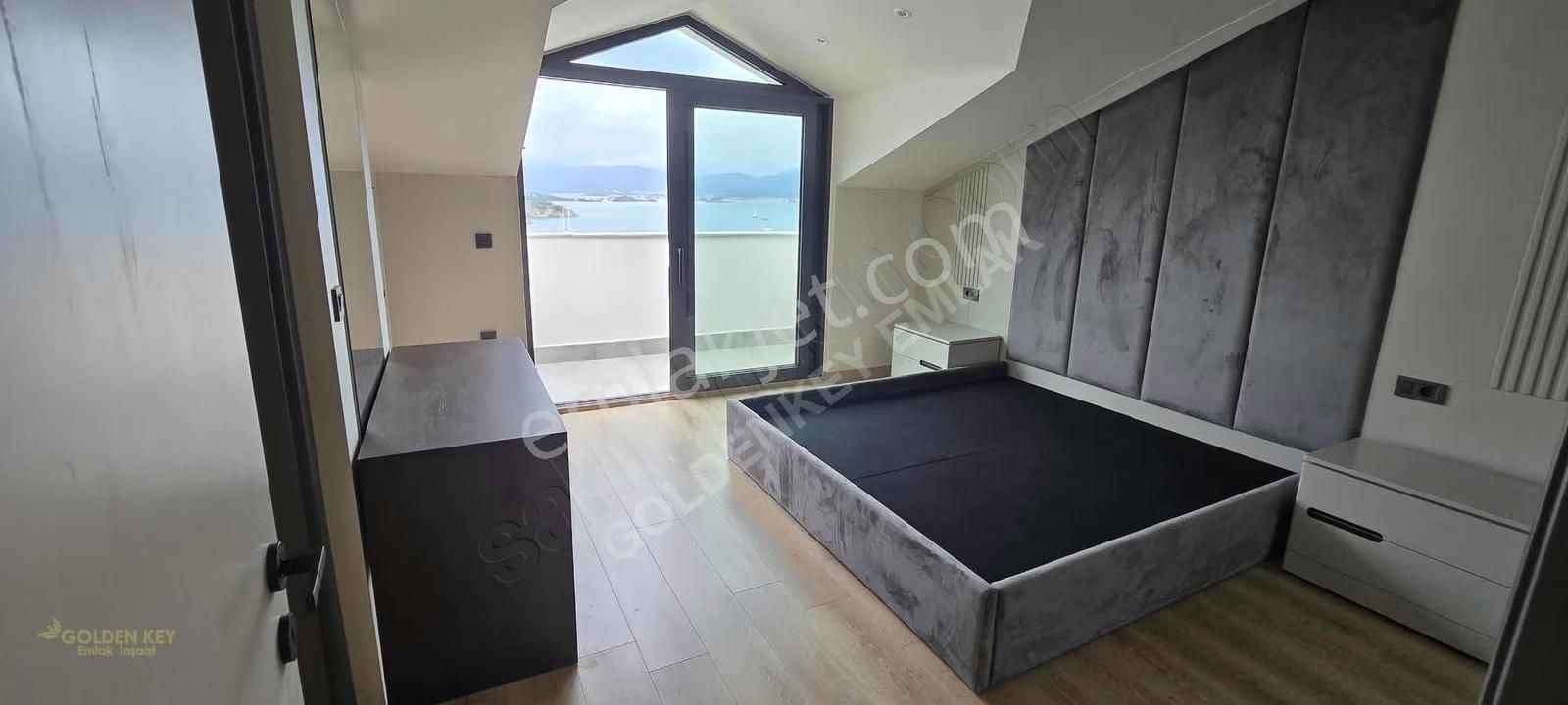 Fethiye Karagözlerde Deniz Manzaralı, Eşyalı Kiralık Daire - Görsel 22