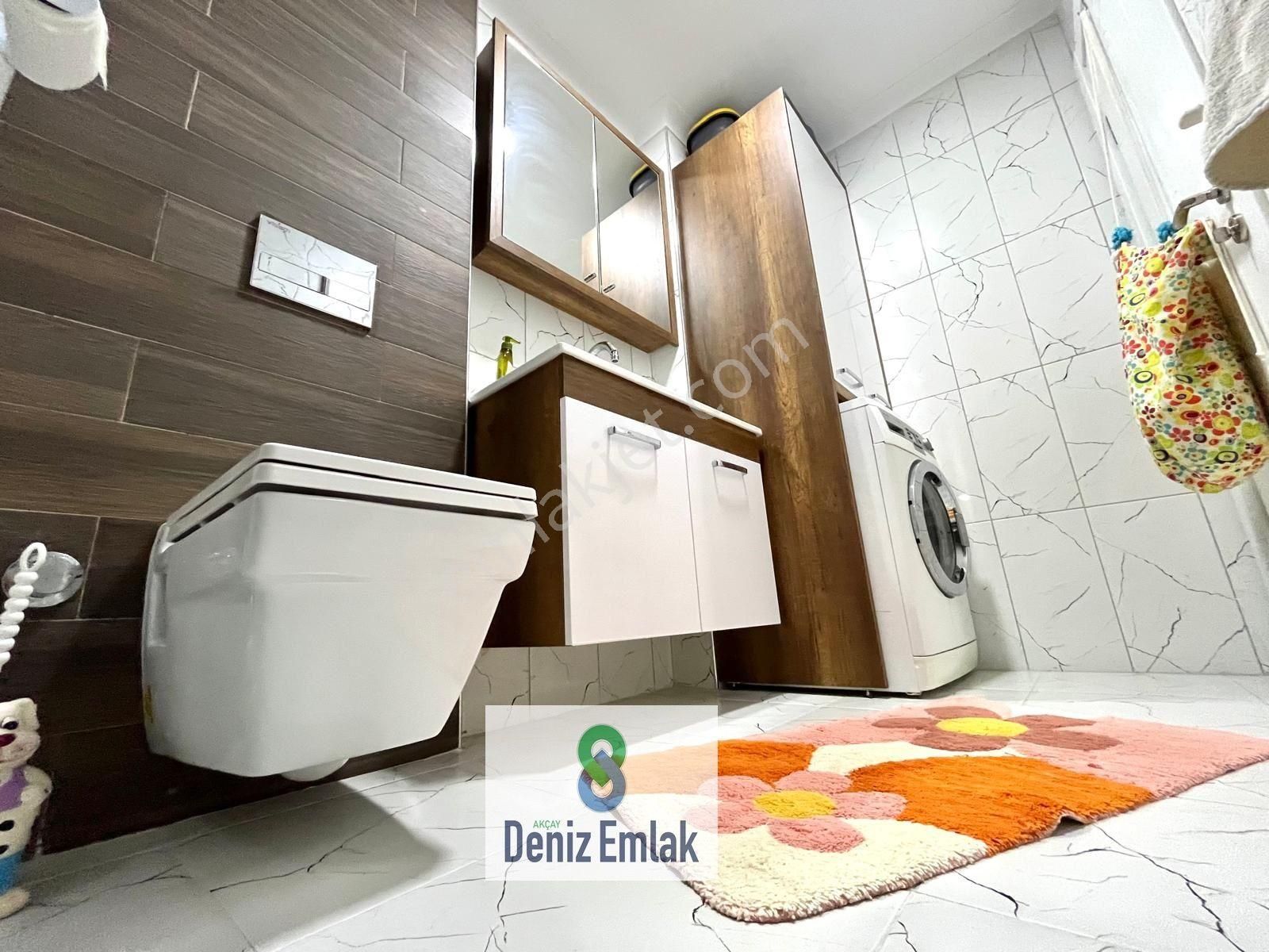 Denizden Akçayda Ön Cephe Geniş Arakat Ebeveynli Satılık 2+1 Daire. - Görsel 24