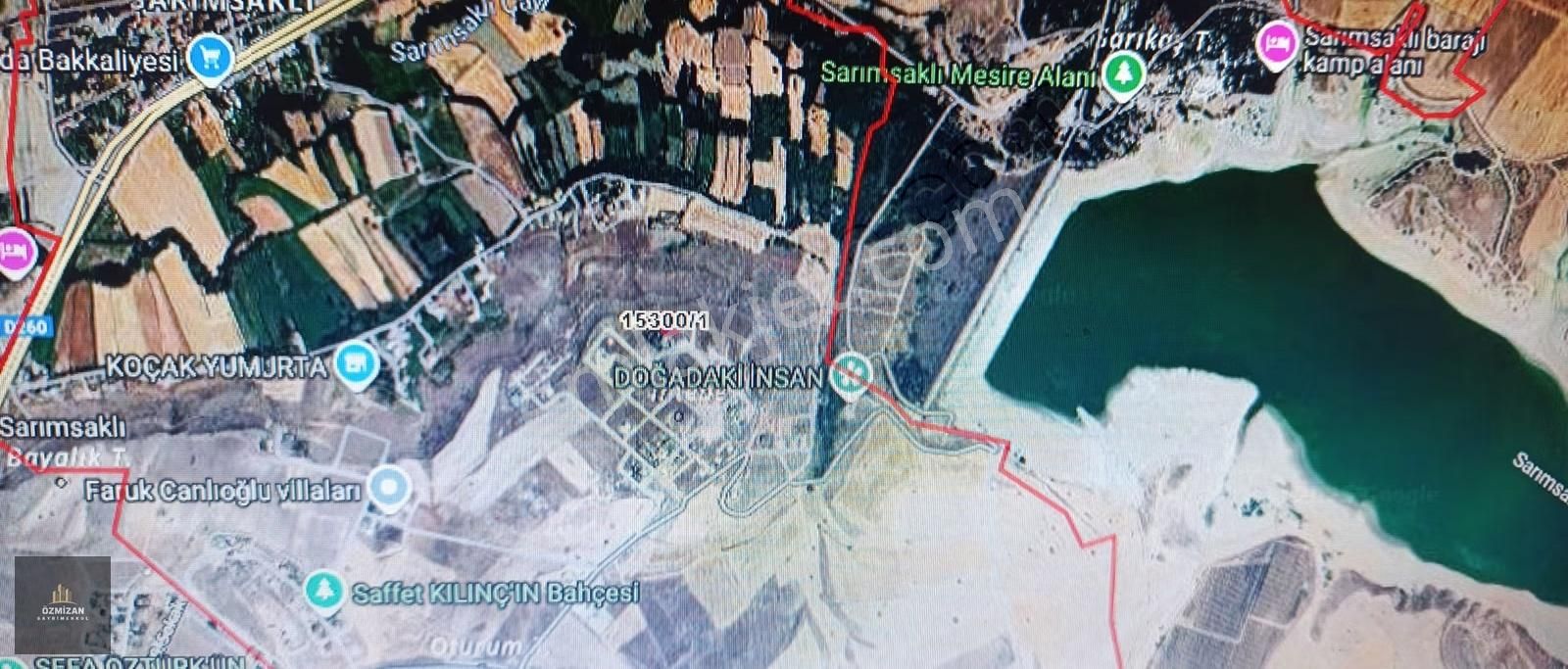 Acill..! Sarımsaklı Manzaralı Köşebaşı 1.199m2 Villa Parseli - Görsel 3