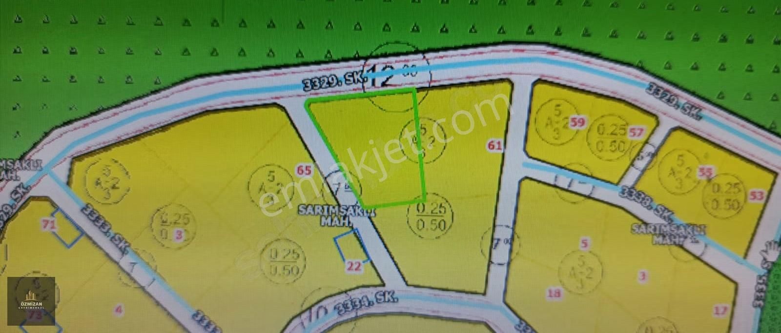 Acill..! Sarımsaklı Manzaralı Köşebaşı 1.199m2 Villa Parseli - Görsel 4