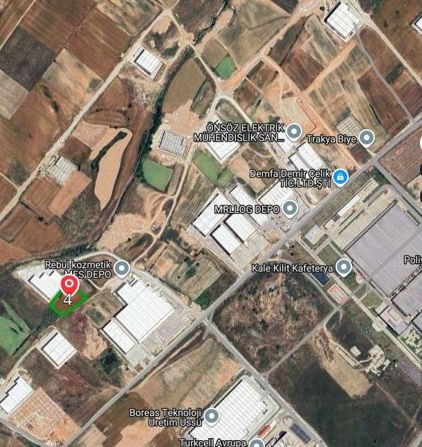 Kapaklı Karaağaç Osb Bitişiği Sahibinden Satılık 4007mkare Depolama Alanı - Görsel 8