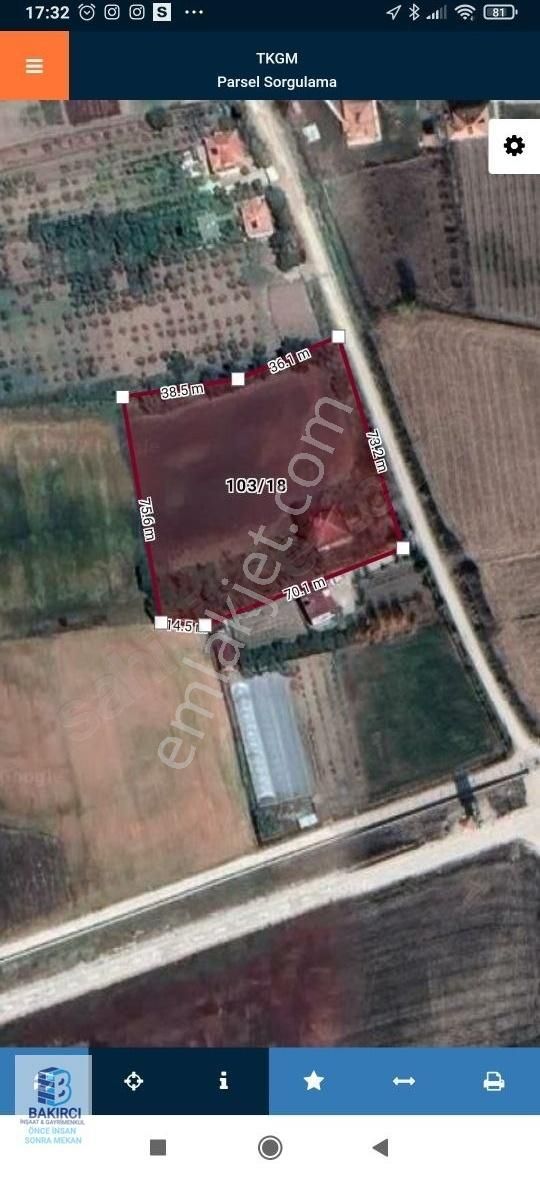 Bakırcı Emlak İnşaat Dan Söngüt Köyünde Müstakil Evi Olan Tarla - Görsel 7