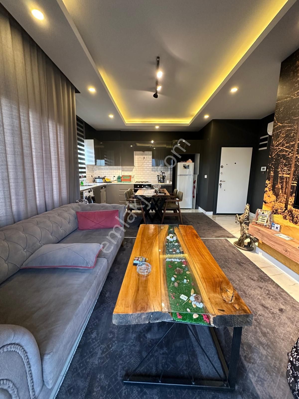 Oba Hasbul Mevki 1+1 Esyali Satilik Daire - Görsel 8