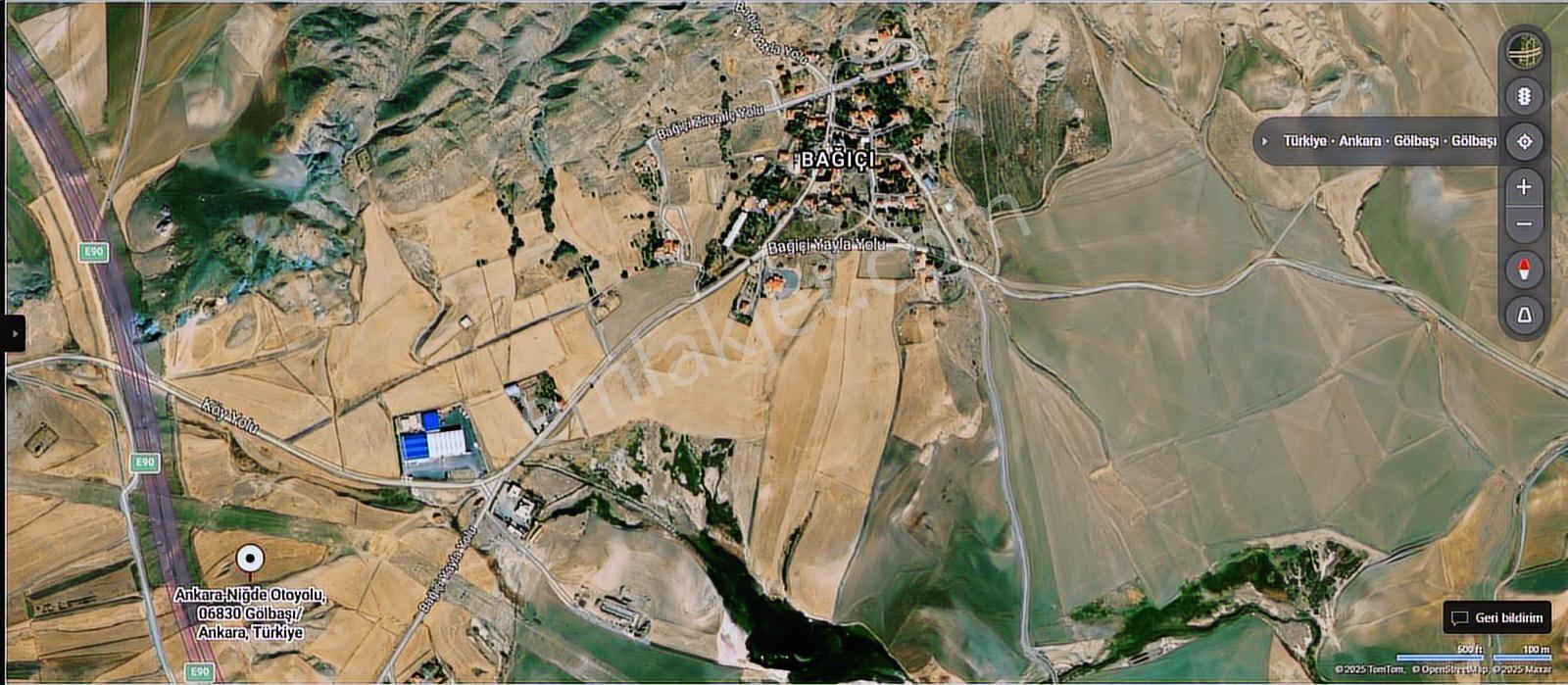 Gölbaşı Bağiçi Çevre Yolu Üzeri Yatırımlık Satılık Tarla