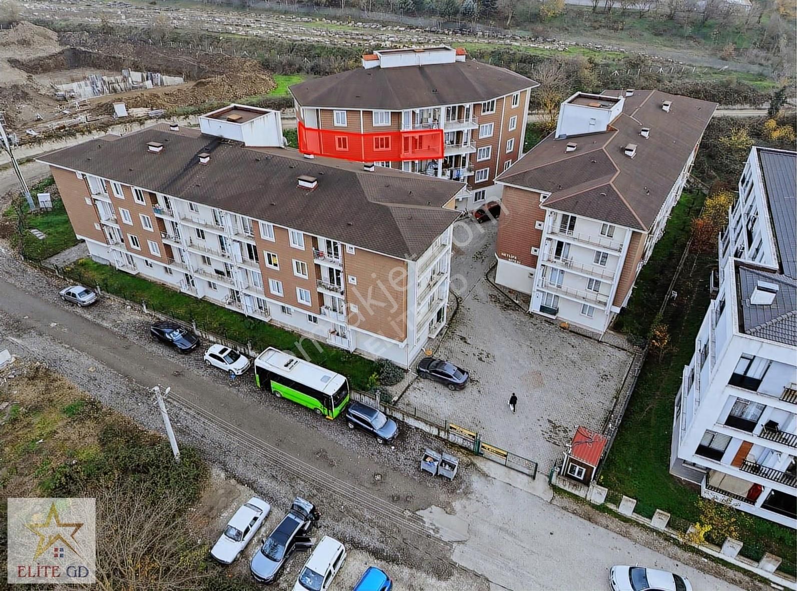 Elite Gd & 2+1 Netlife Sitesinde Kapalı Mutfak Ara Kat Daire - Görsel 4