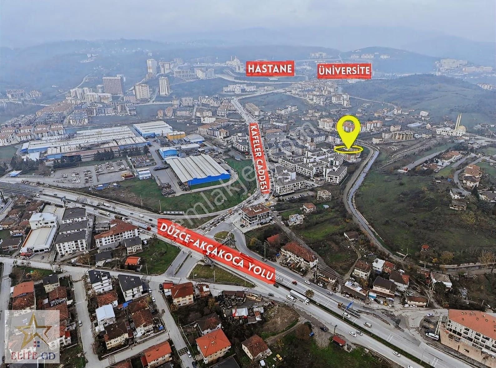 Elite Gd & 2+1 Netlife Sitesinde Kapalı Mutfak Ara Kat Daire - Görsel 8