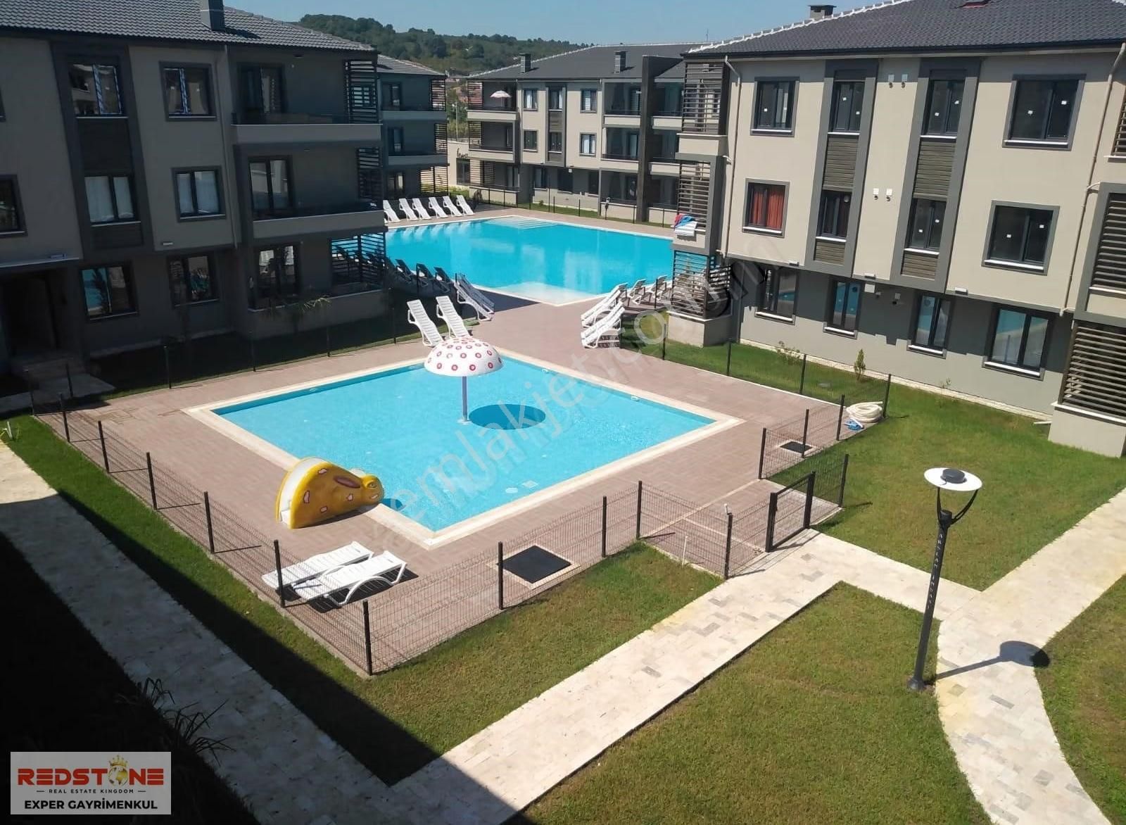 Karasu Narkale Havuzlu Site Mutfak Ayrı 2+1 80 M2 Daire - Görsel 9