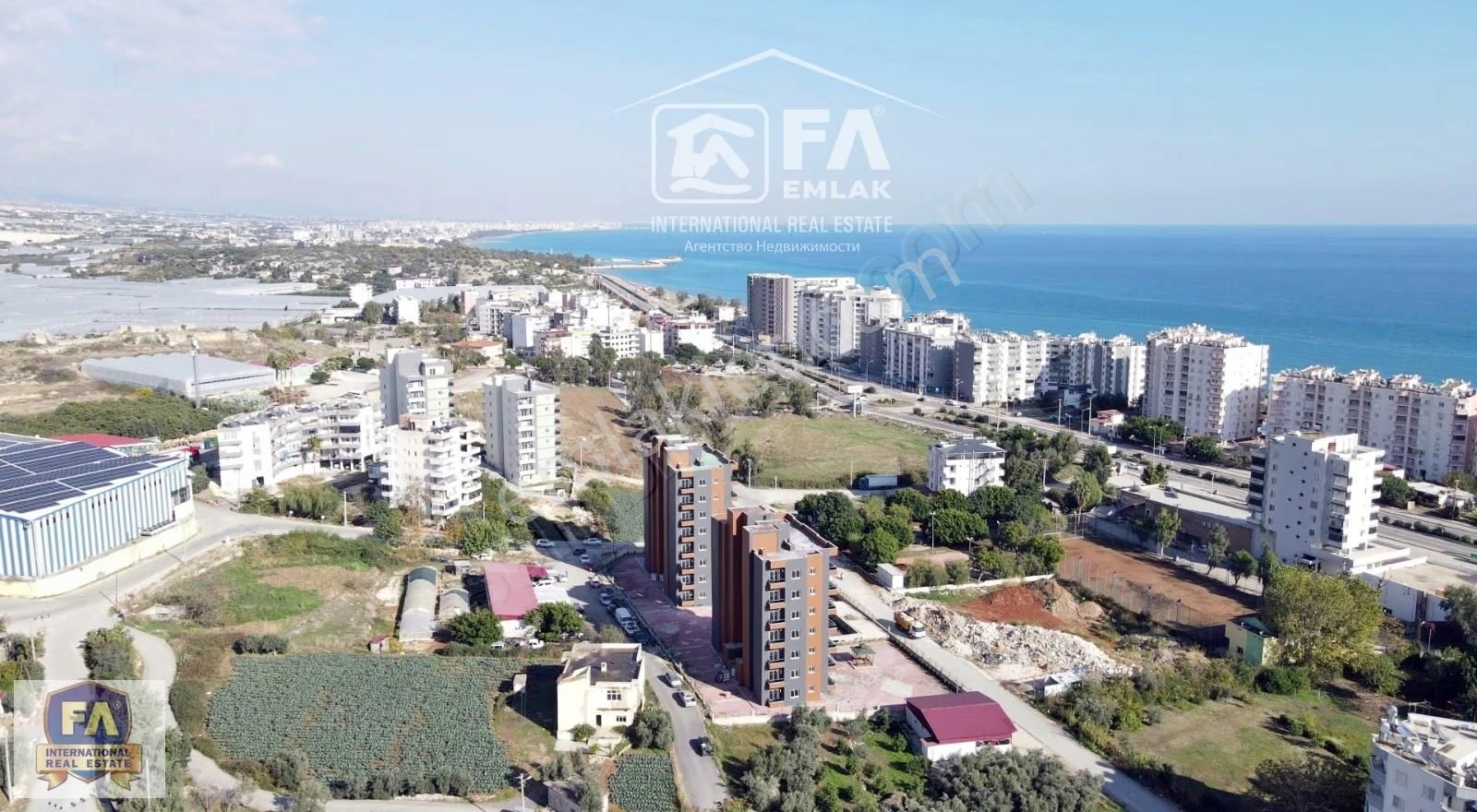 Fa'dan Erdemli Limonlu Mah.denize Yürüme Mesafesi1+1 Sıfır Daire