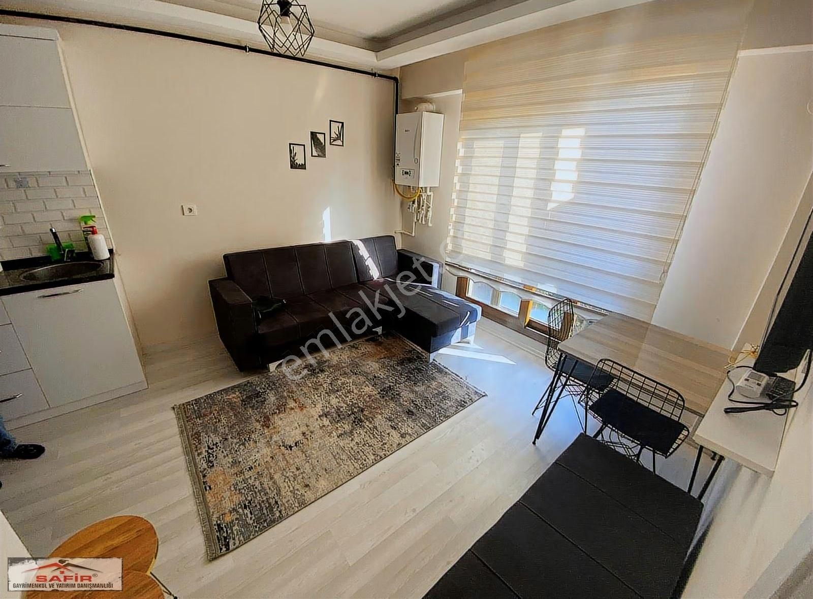 Safir' Den 1+1 Full Eşyalı Klimalı/doğal Gazlı Kiralık Daire - Görsel 14