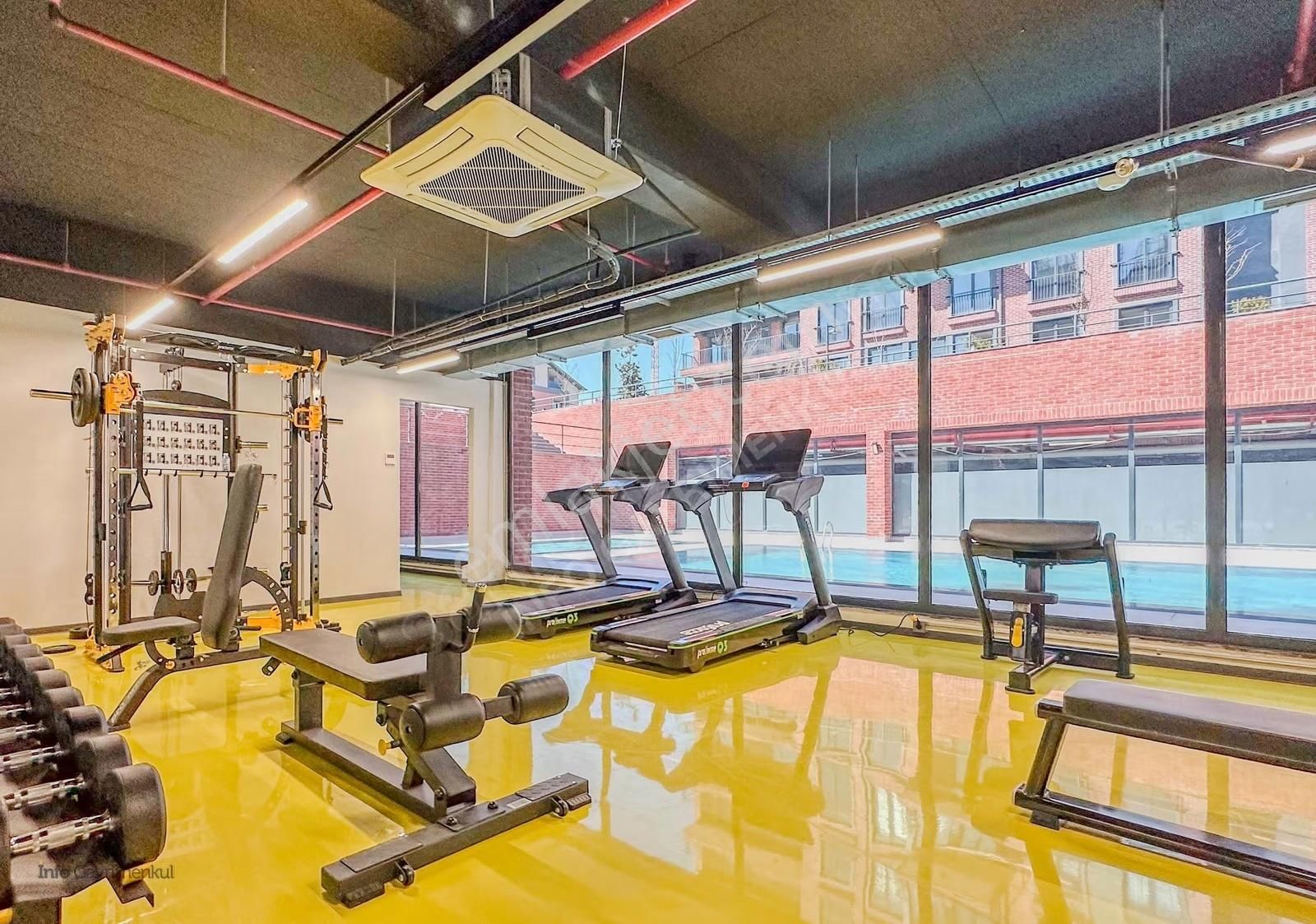 İnfo Gayrimenkul Model Göktürk,te Eşyalı Kiralık 1+1 Bahçe Katı - Görsel 23