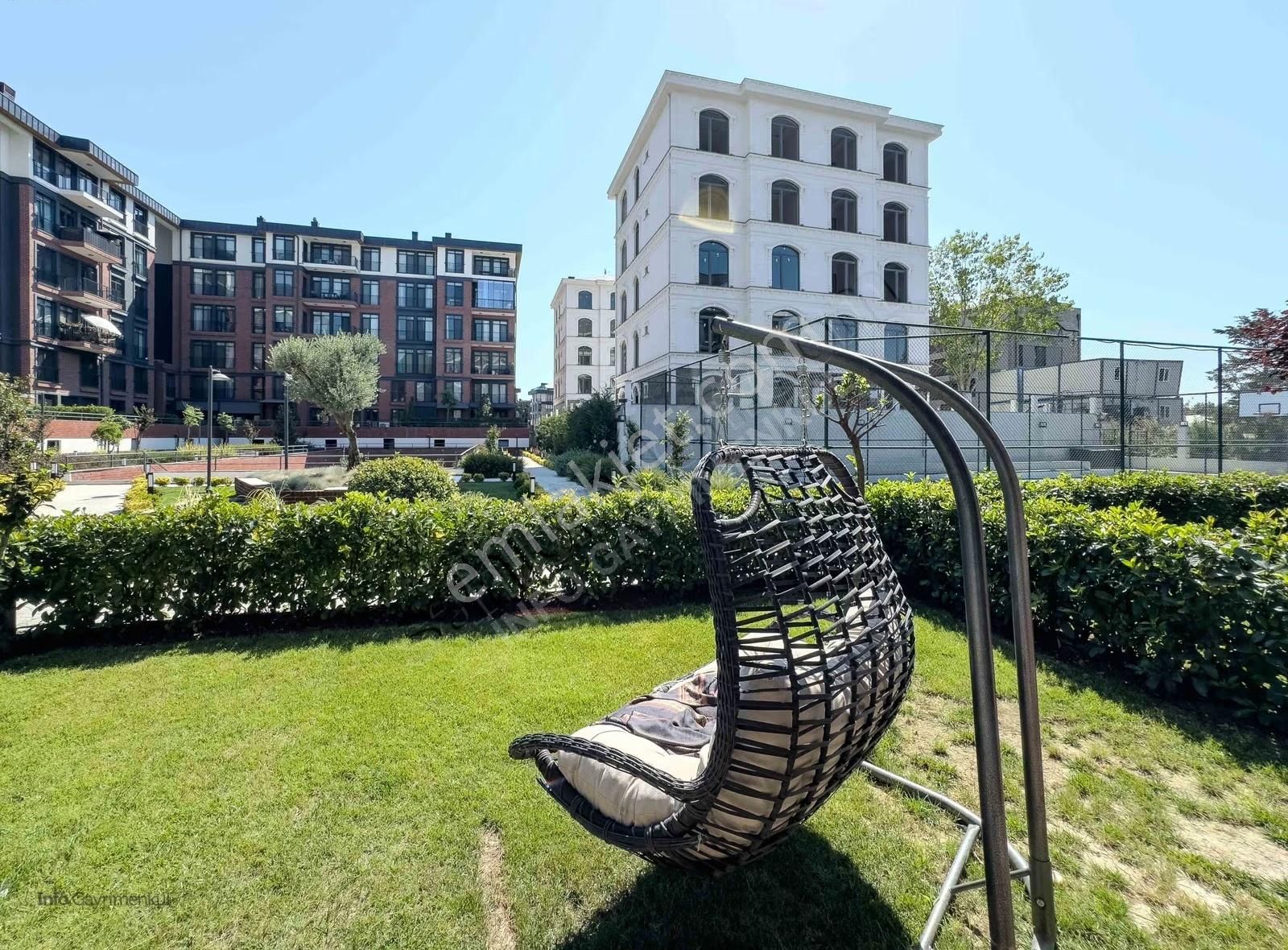 İnfo Gayrimenkul Model Göktürk,te Eşyalı Kiralık 1+1 Bahçe Katı - Görsel 11