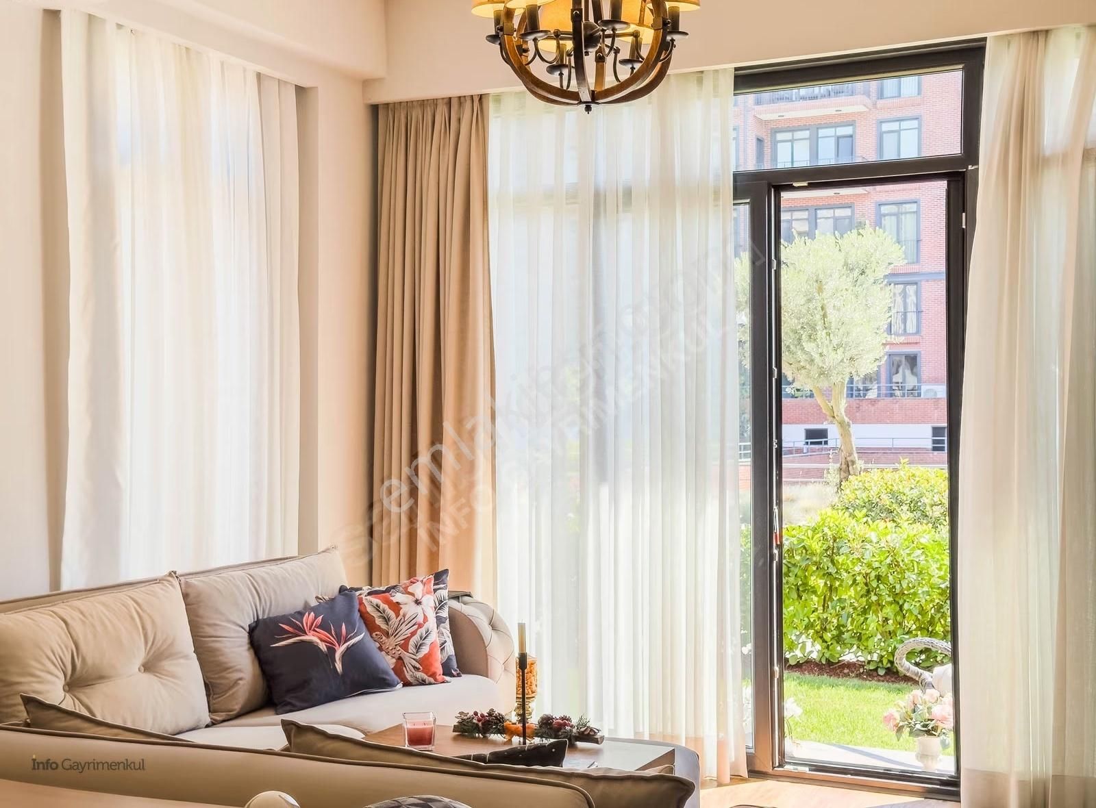 İnfo Gayrimenkul Model Göktürk,te Eşyalı Kiralık 1+1 Bahçe Katı - Görsel 5