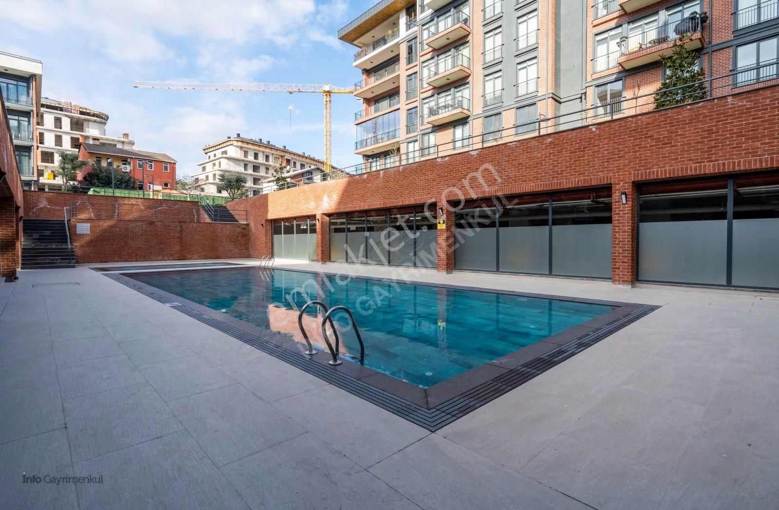 İnfo Gayrimenkul Model Göktürk,te Eşyalı Kiralık 1+1 Bahçe Katı - Görsel 22