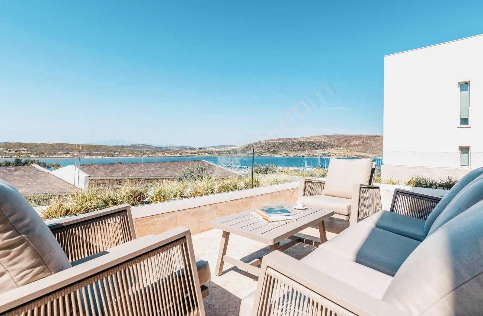 Alaçatı Port Deniz Manzaralı Yıllık Kiralık Daireler - Görsel 2