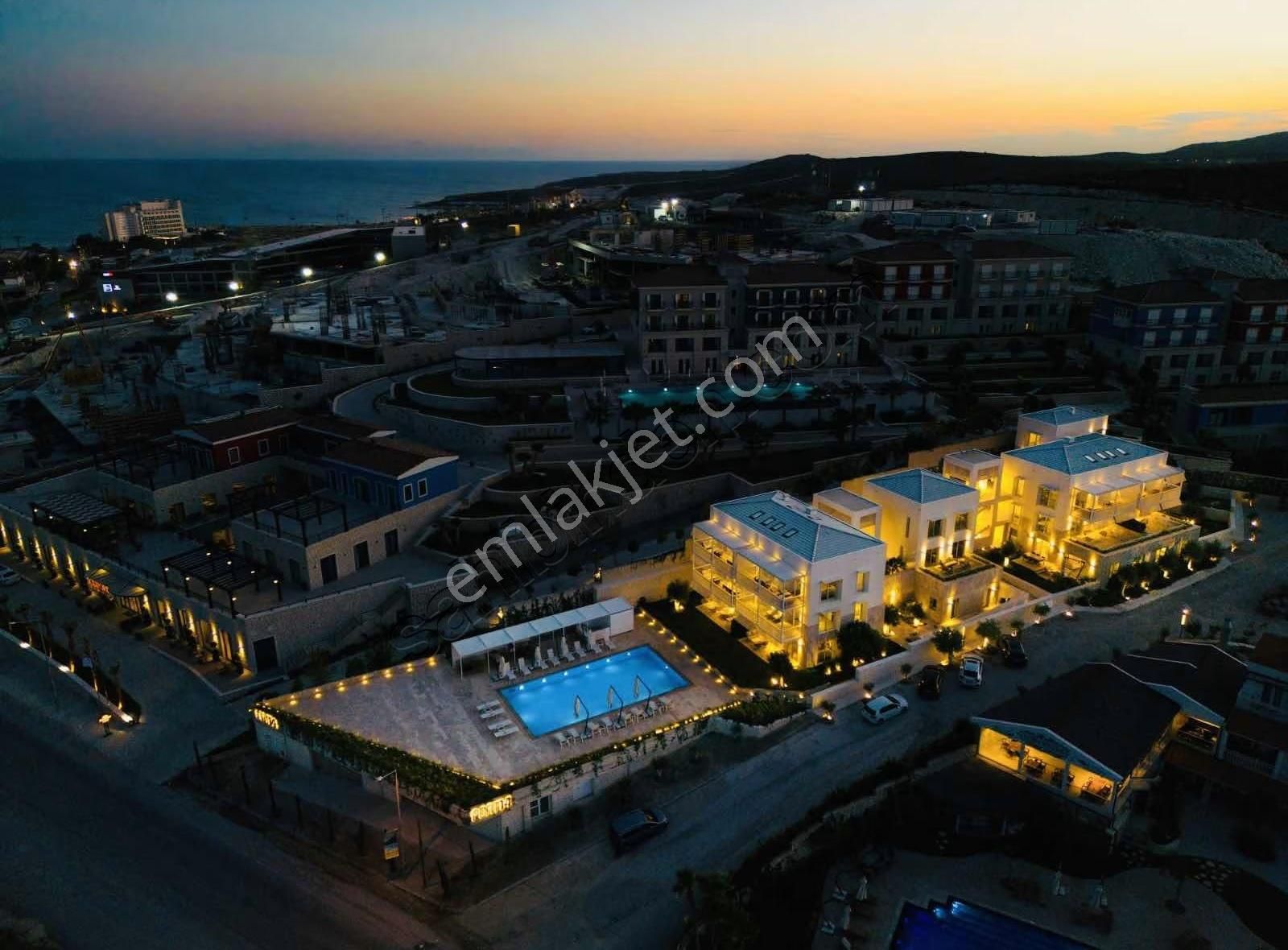 Alaçatı Port Deniz Manzaralı Yıllık Kiralık Daireler