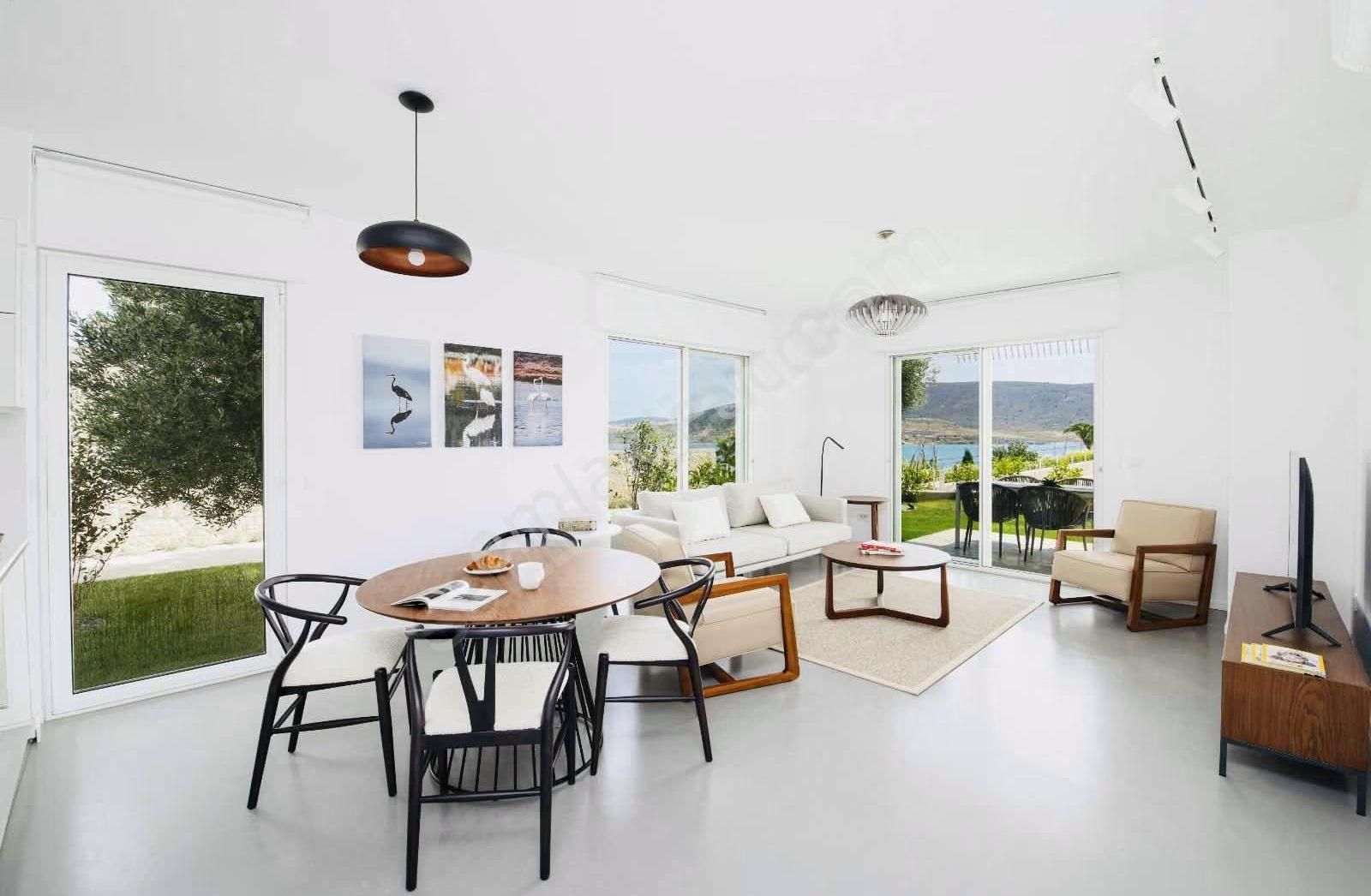 Alaçatı Port Deniz Manzaralı Yıllık Kiralık Daireler - Görsel 9