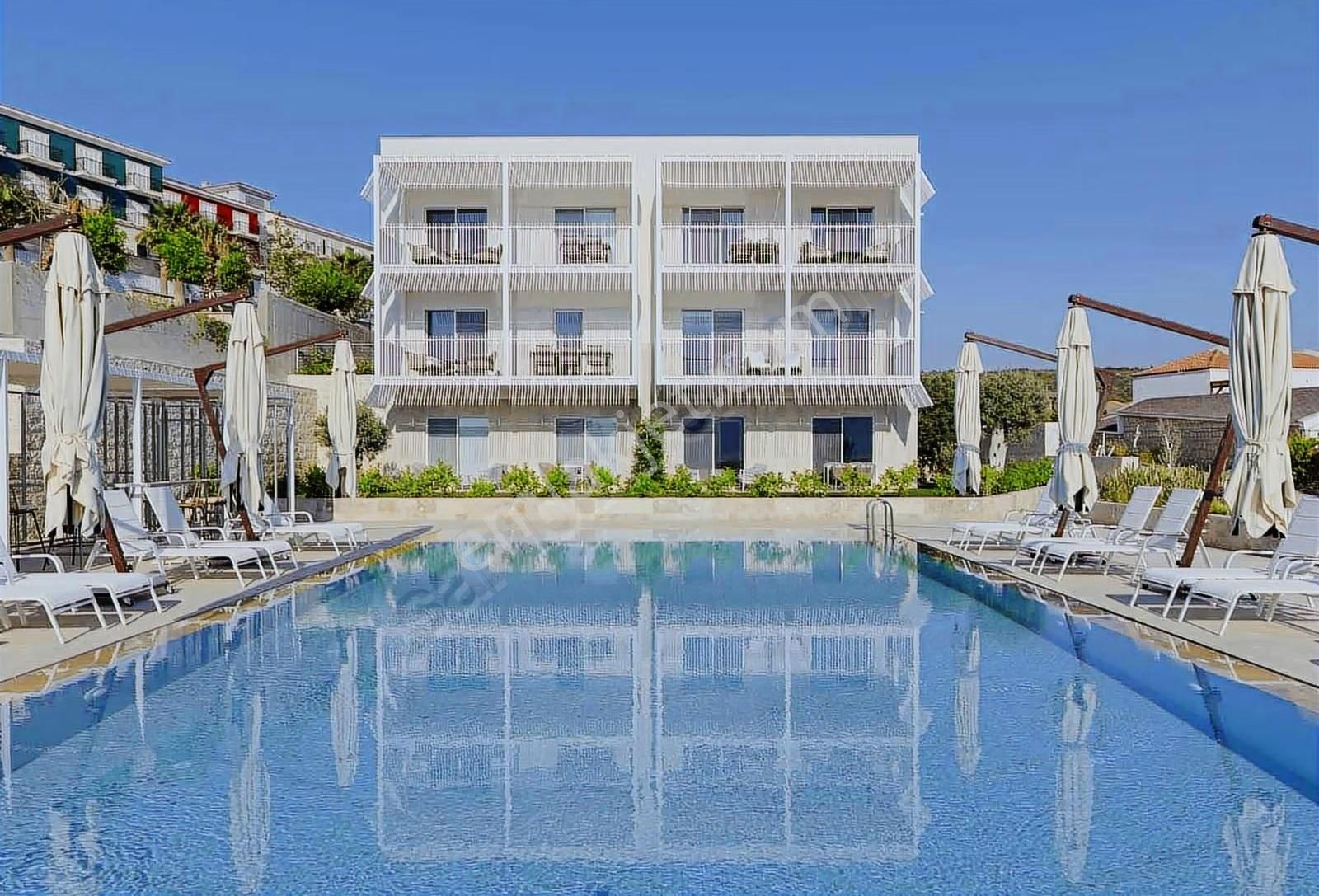 Alaçatı Port Deniz Manzaralı Yıllık Kiralık Daireler - Görsel 11