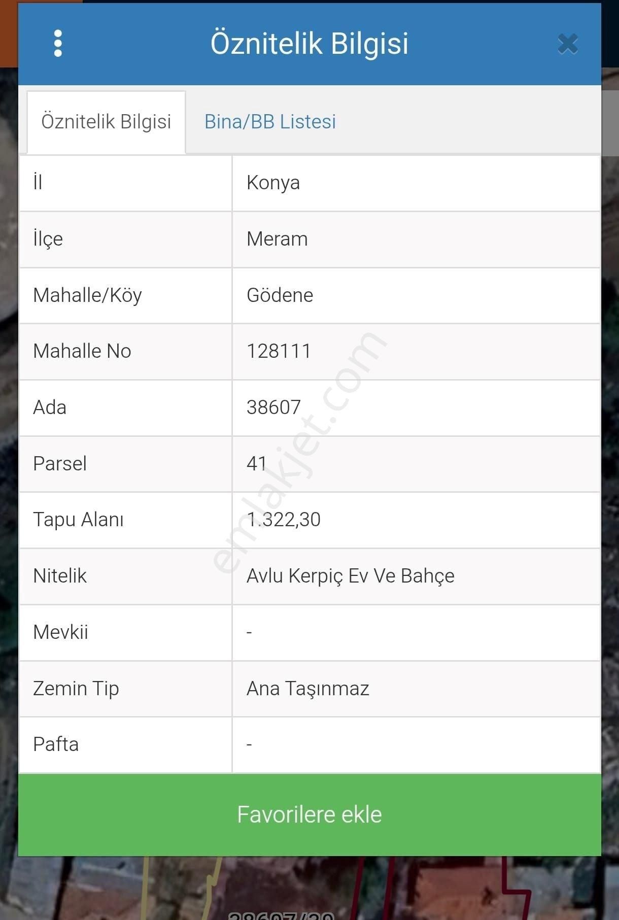 Meram Gödene'de Satılık Müstakil Bahçe - Görsel 8