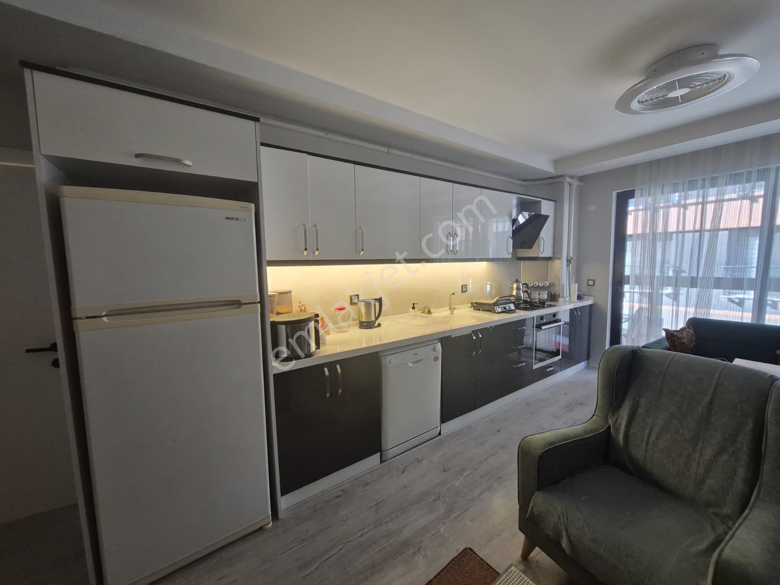 Rumeli World'den Burhaniye Merkezde Eşyalı Kiralık 1+1 Daire - Görsel 6