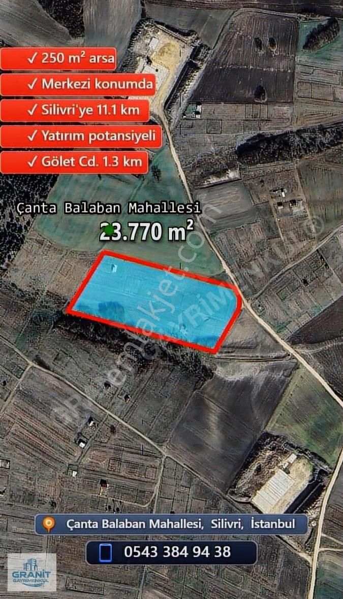 Granit Gayrimenkul Den Silivri Balabanda 250 M2 Arsa - Görsel 2