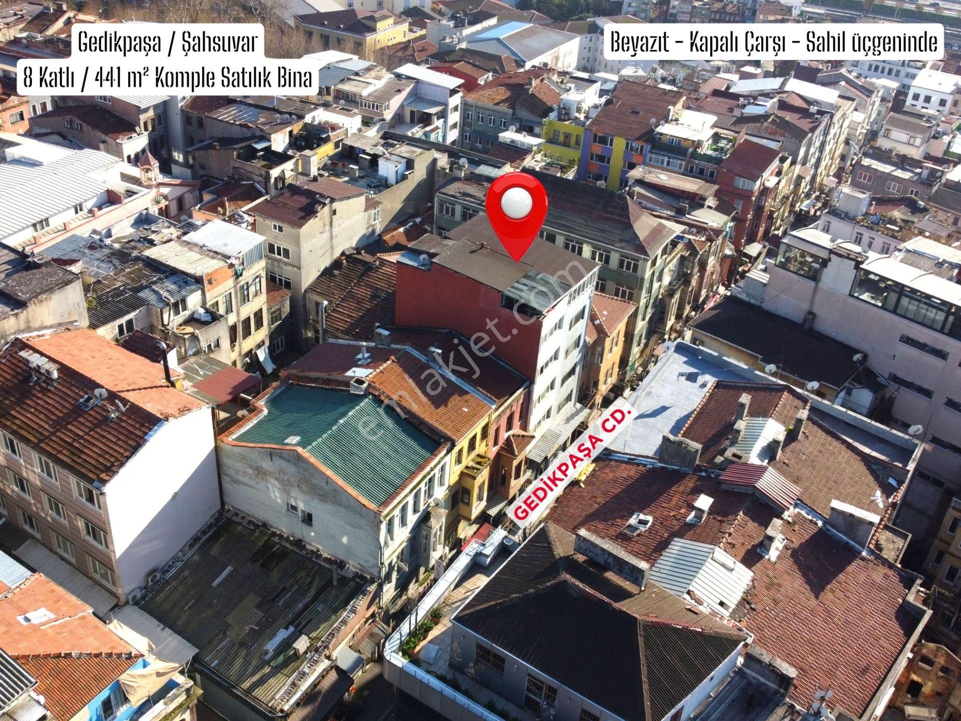 Gedikpaşa / Şahsuvar – 8 Katlı – 441 M² Komple Satılık Bina