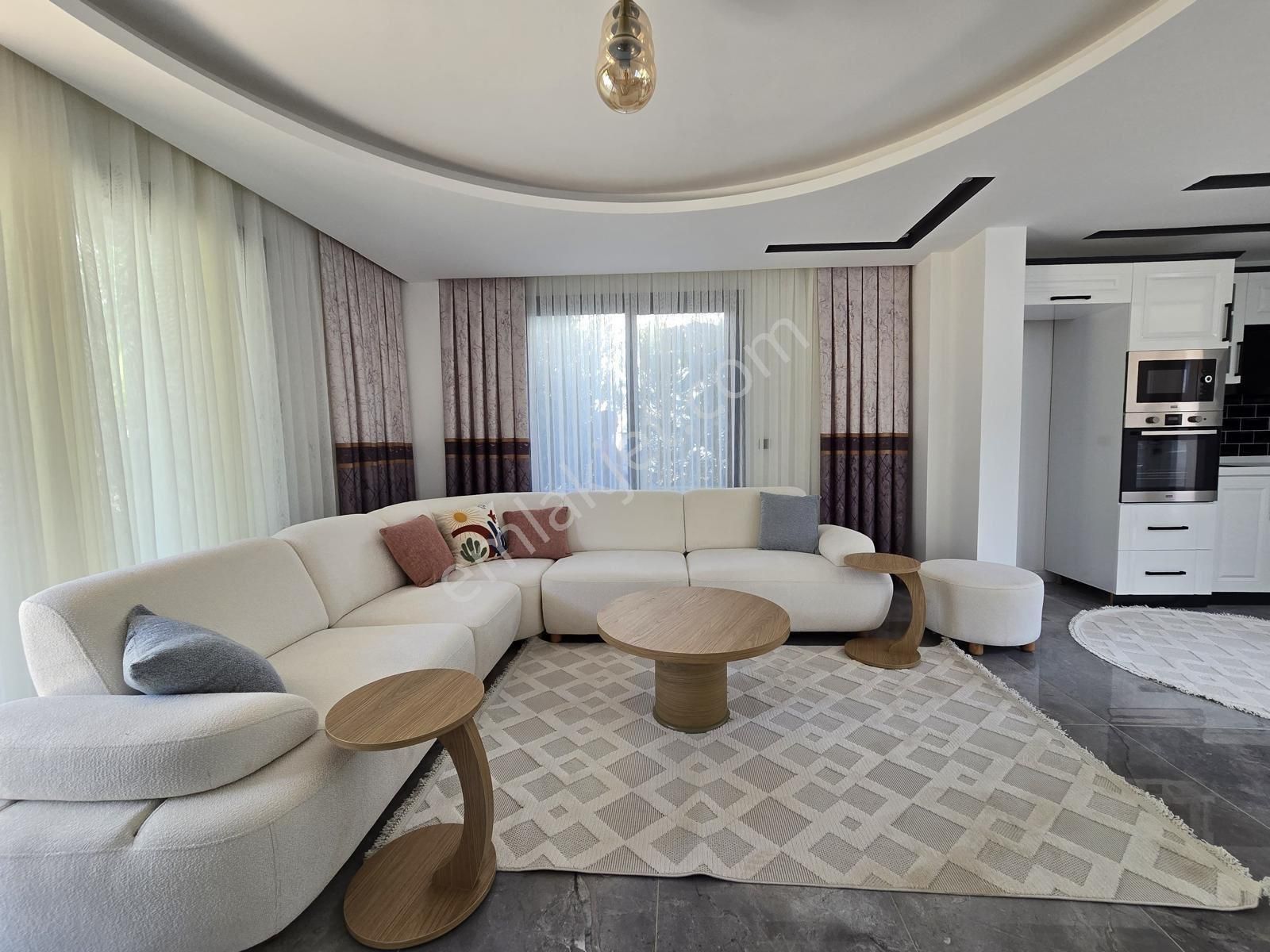 Efeler’de Tam Müstakil 260 M2 Arsa İçerisinde, Eşyalı Lüks Villa - Görsel 28