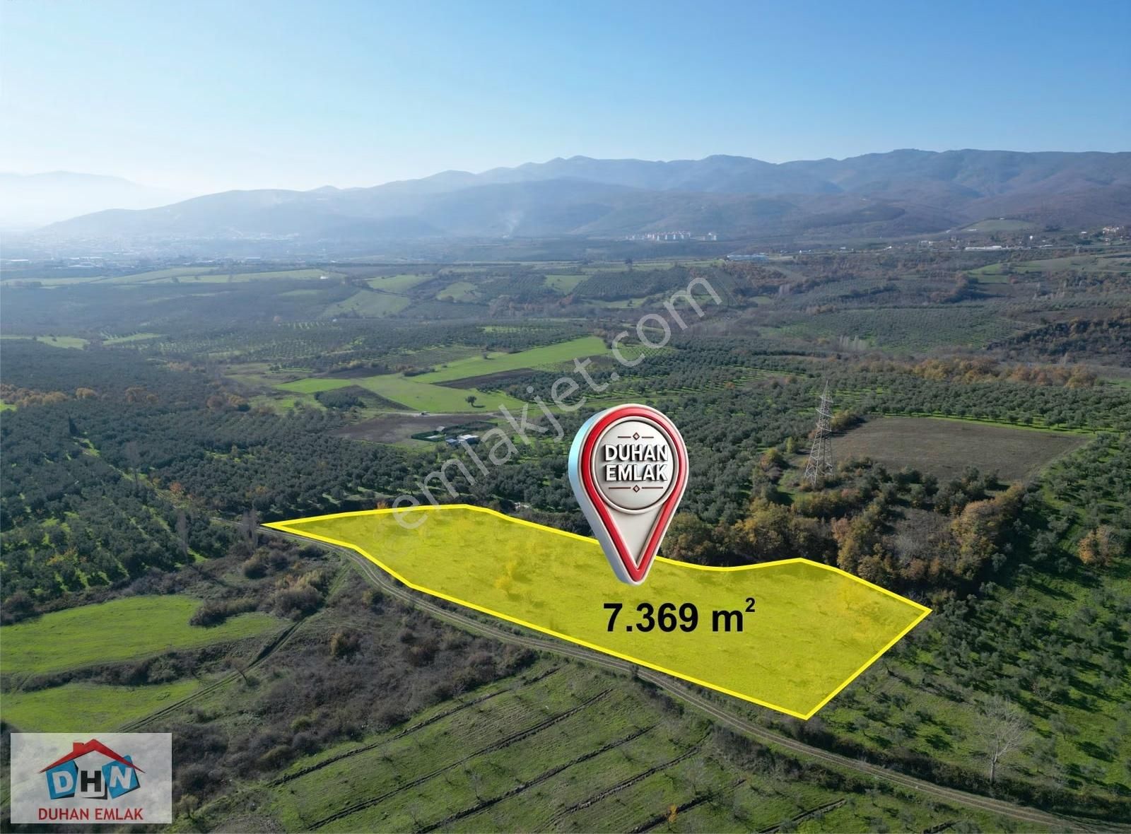 Duhan'dan Orhangazi Ortaköy'de 203 M Yol Cepheli 7.370 M2 Tarla - Görsel 12