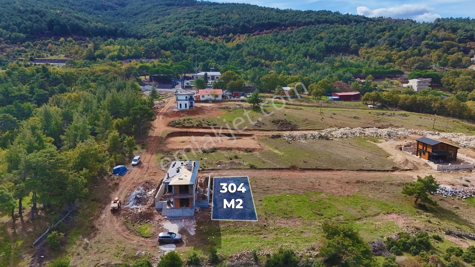 Çanakkale Merkez Kirazlı Köyünde 304 M2 İmarlı Satılık Arsa ! - Görsel 23