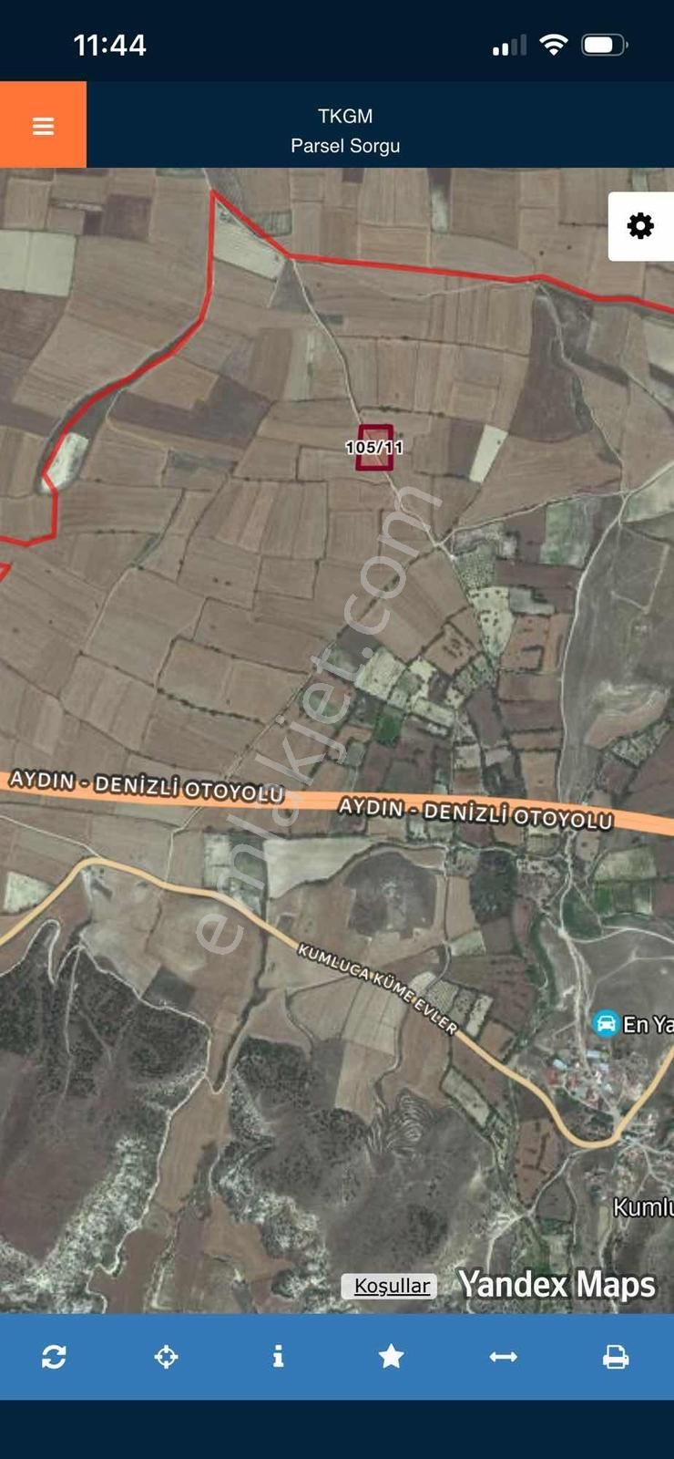 Kocabıyık Gayrimenkul'den Sarayköy Kumluca Satılık Tarla