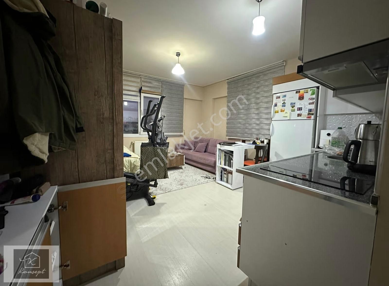 Konsept'den Klimalı-d.gazlı-eşyalı-arakat Satılık 1+0 Daire - Görsel 7