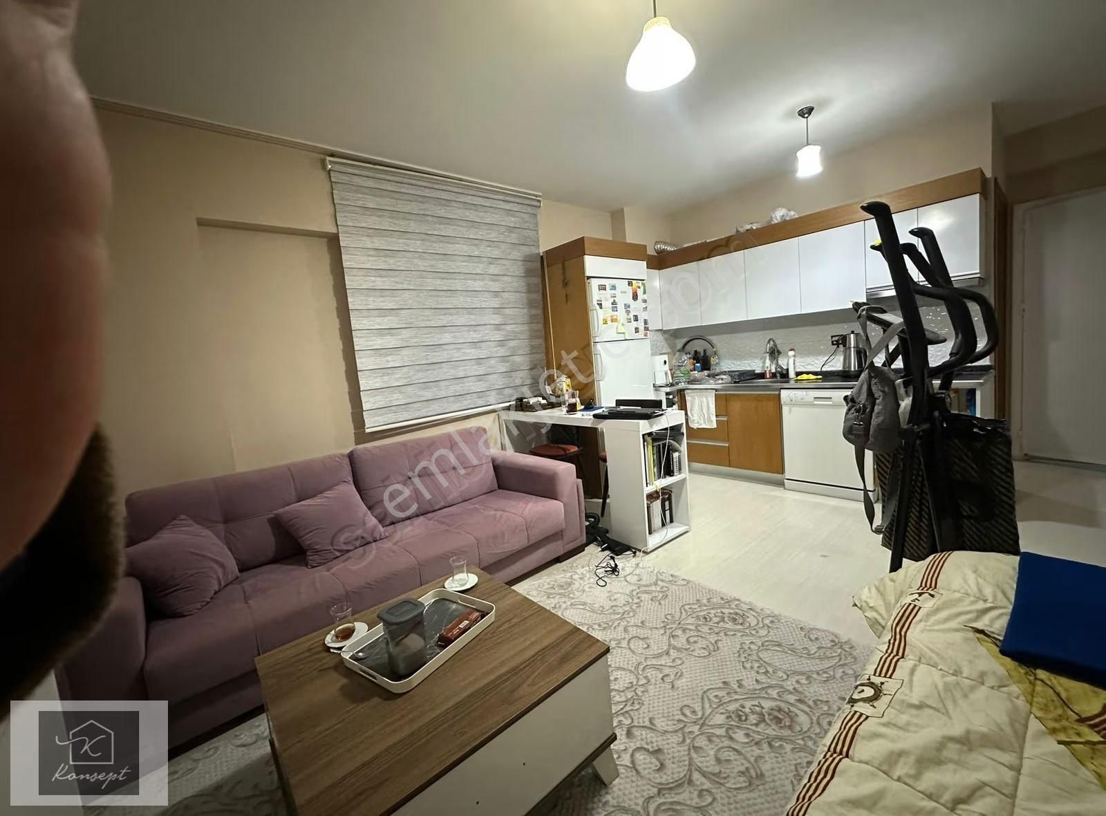 Konsept'den Klimalı-d.gazlı-eşyalı-arakat Satılık 1+0 Daire - Görsel 6