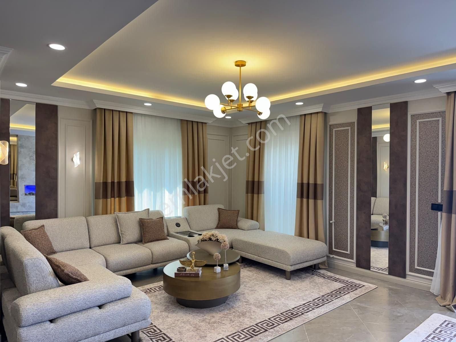 Alanya / Kargıcak – Panoramik Deniz Ve Kale Manzaralı Lüks 4+1 Özel Villa - Görsel 13